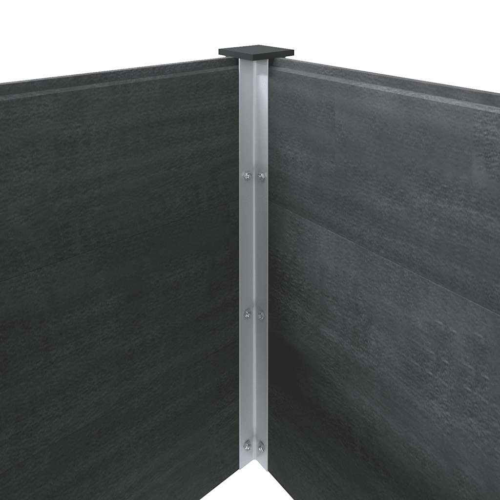 Plantenbak verhoogd 300x50x91 cm HKC grijs is nu te koop bij PeponiXL, paradijselijk wonen!
