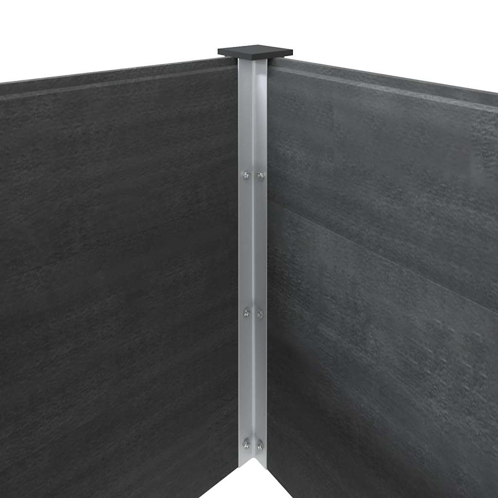 Plantenbak verhoogd 300x100x91 cm HKC grijs is nu te koop bij PeponiXL, paradijselijk wonen!