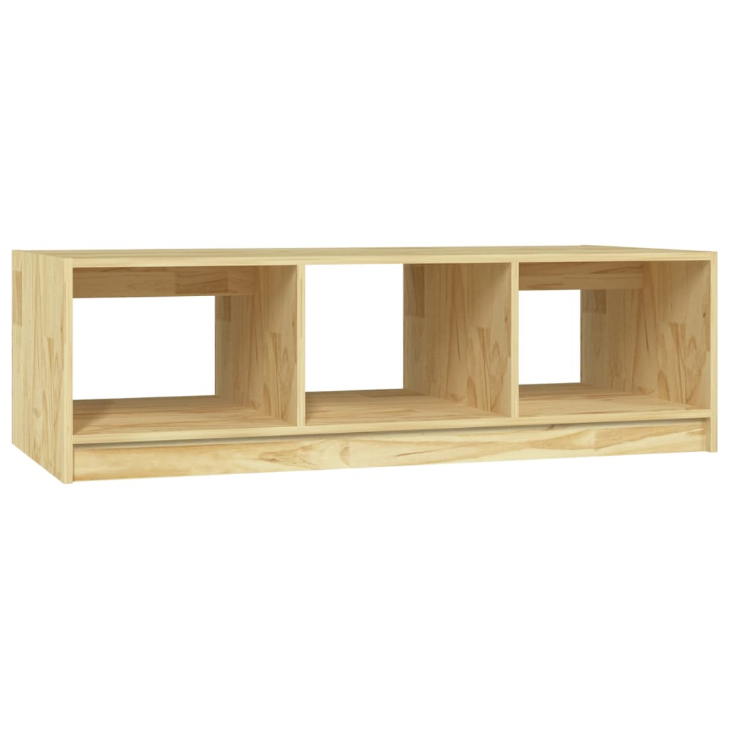 Salontafel 110x50x34 cm massief vurenhout is nu te koop bij PeponiXL, paradijselijk wonen!