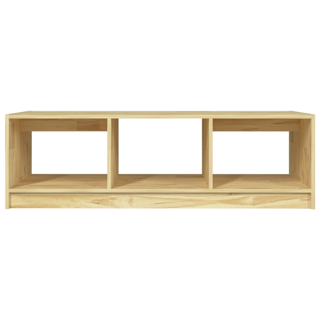 Salontafel 110x50x34 cm massief vurenhout is nu te koop bij PeponiXL, paradijselijk wonen!