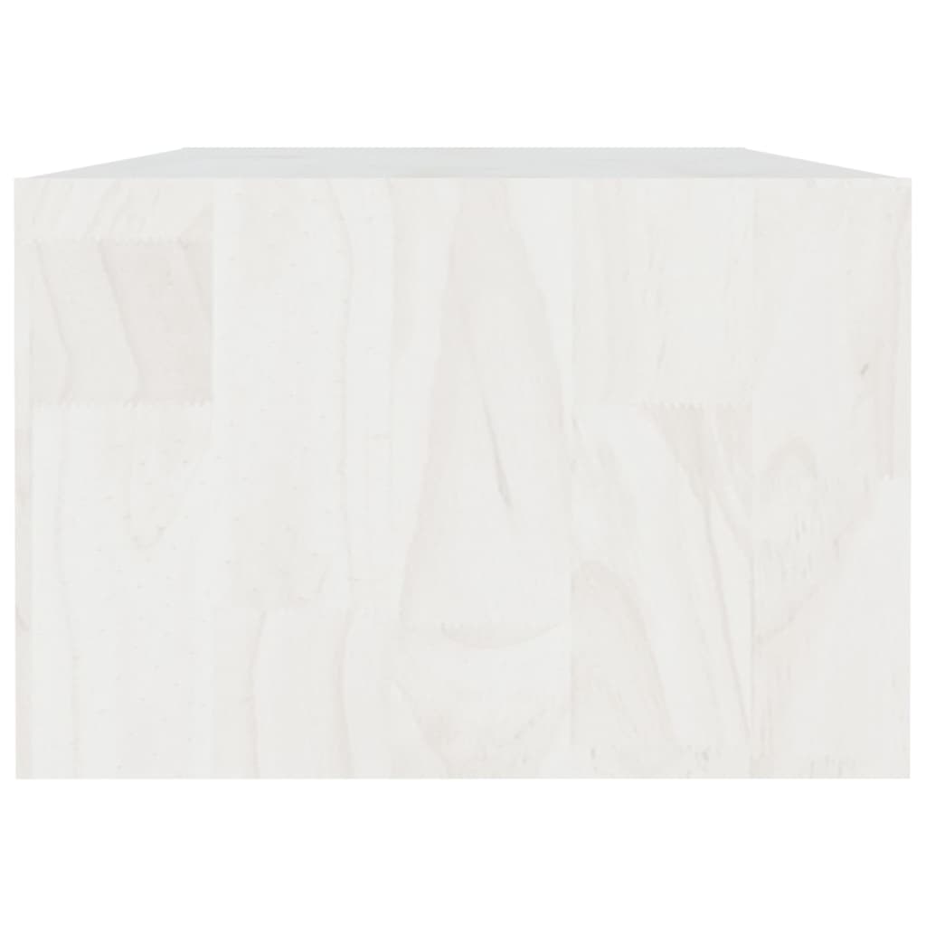 Salontafel 110x50x34 cm massief grenenhout wit is nu te koop bij PeponiXL, paradijselijk wonen!