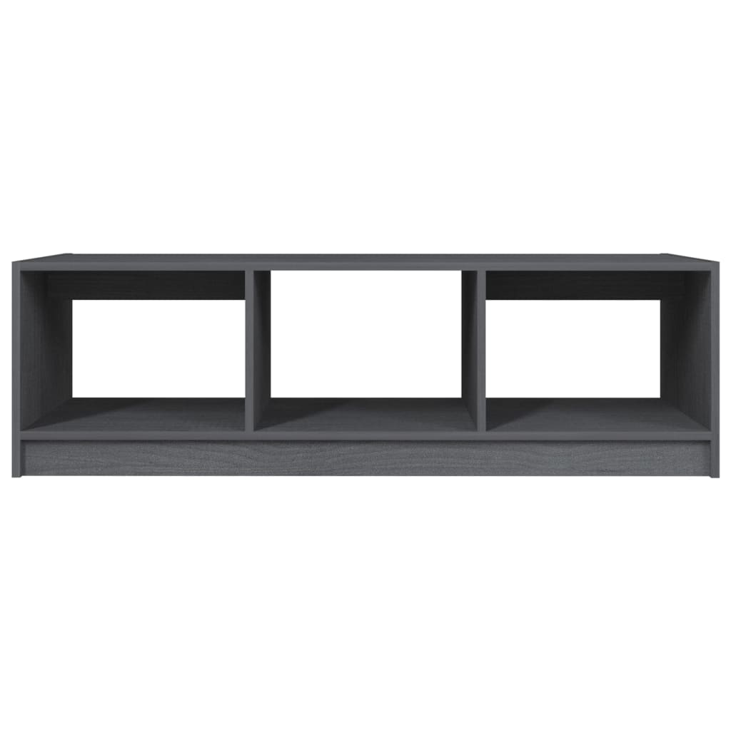 Salontafel 110x50x34 cm massief grenenhout grijs is nu te koop bij PeponiXL, paradijselijk wonen!
