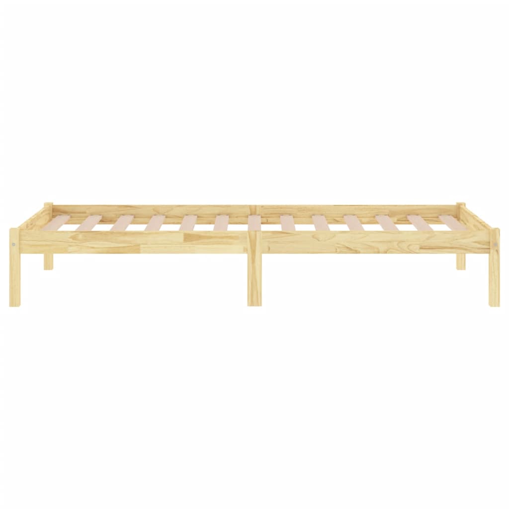 Bedframe massief hout 90x190 cm is nu te koop bij PeponiXL, paradijselijk wonen!