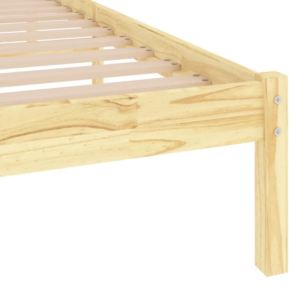 Bedframe massief hout 90x190 cm is nu te koop bij PeponiXL, paradijselijk wonen!