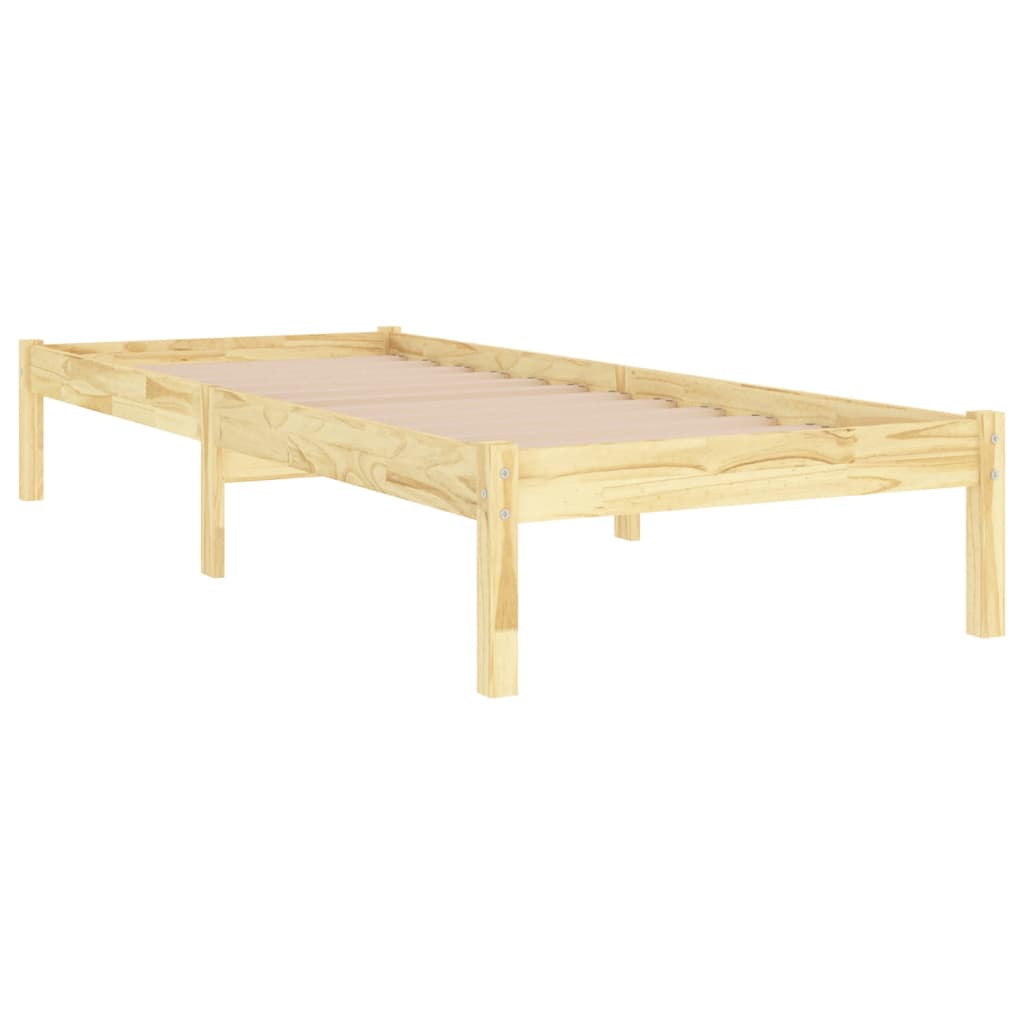 Bedframe massief grenenhout 90x200 cm is nu te koop bij PeponiXL, paradijselijk wonen!