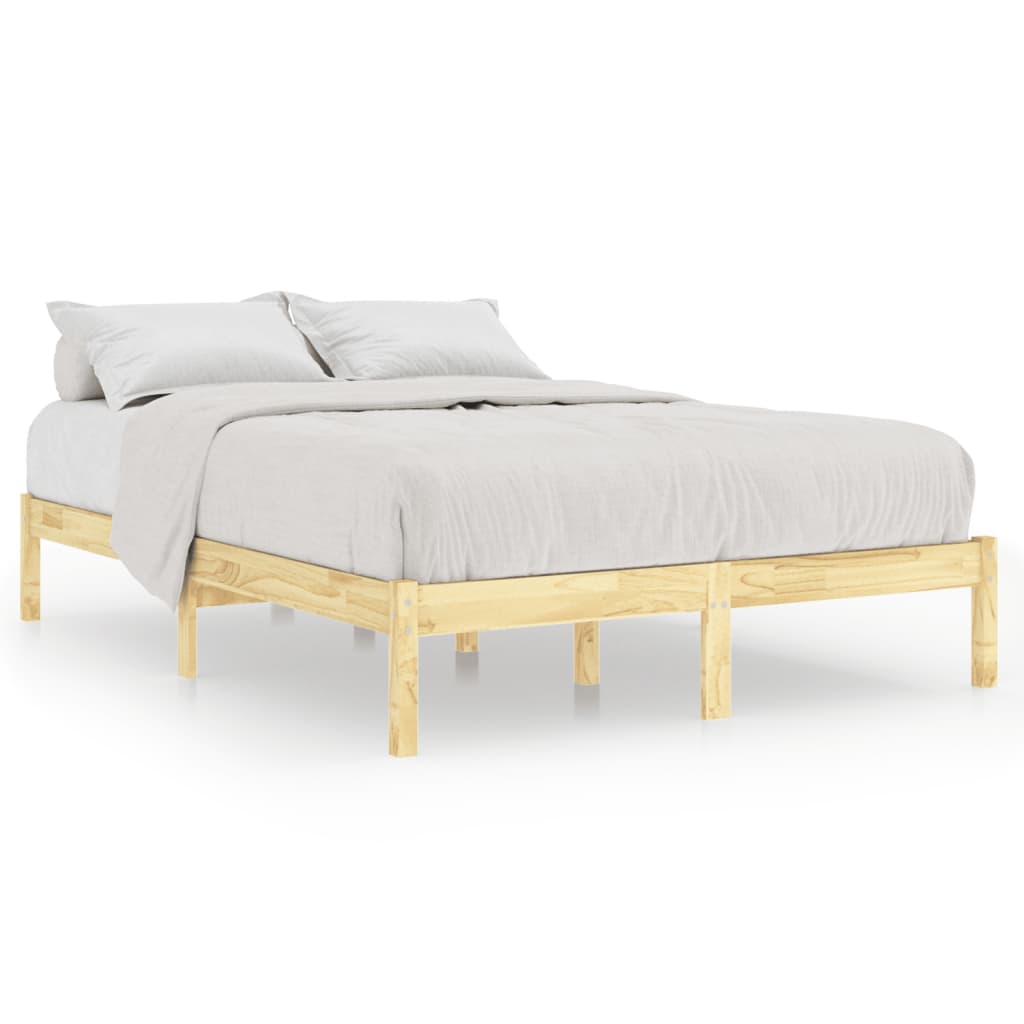 Bedframe massief grenenhout 140x200 cm is nu te koop bij PeponiXL, paradijselijk wonen!