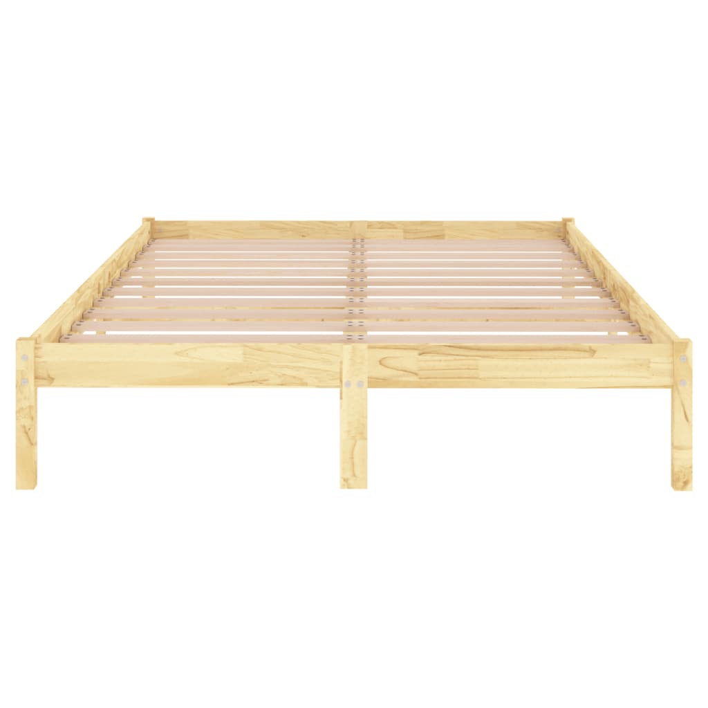 Bedframe massief hout 150x200 cm is nu te koop bij PeponiXL, paradijselijk wonen!