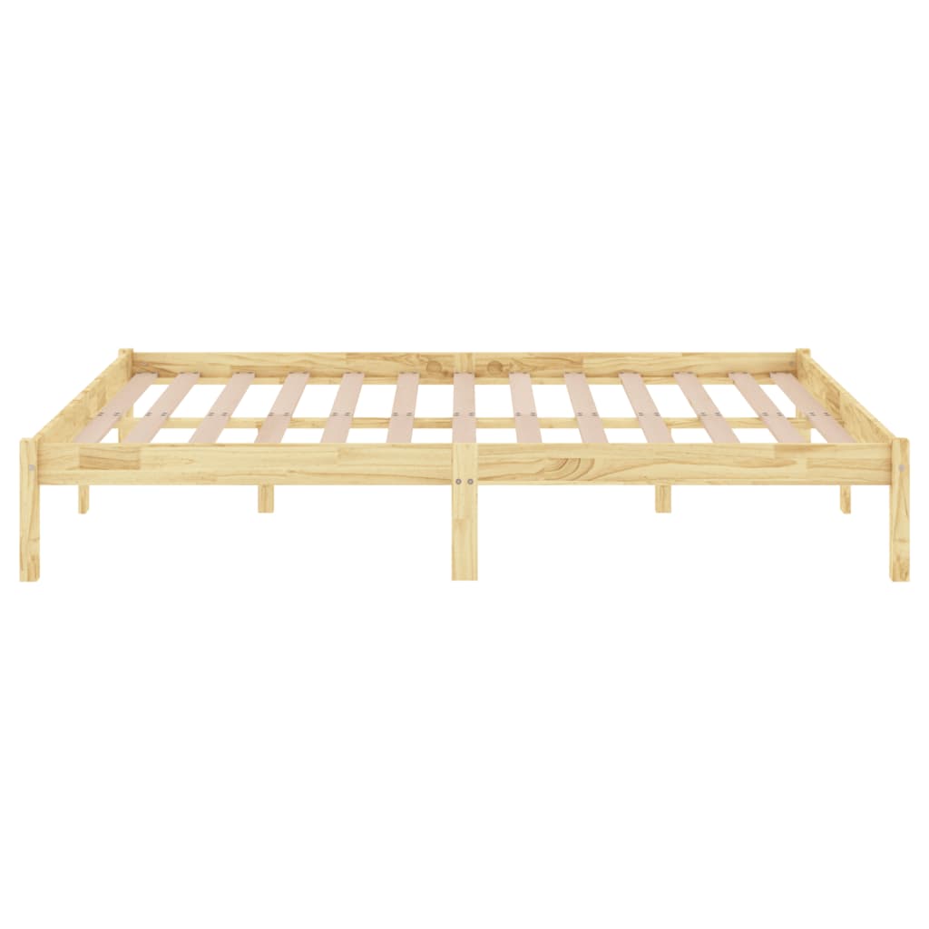 Bedframe massief hout 150x200 cm is nu te koop bij PeponiXL, paradijselijk wonen!