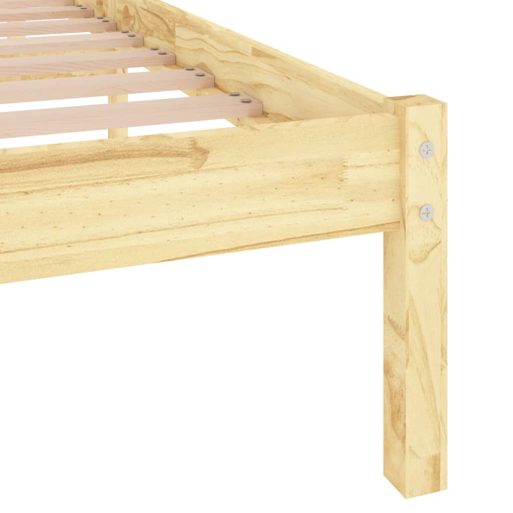 Bedframe massief hout 180x200 cm is nu te koop bij PeponiXL, paradijselijk wonen!