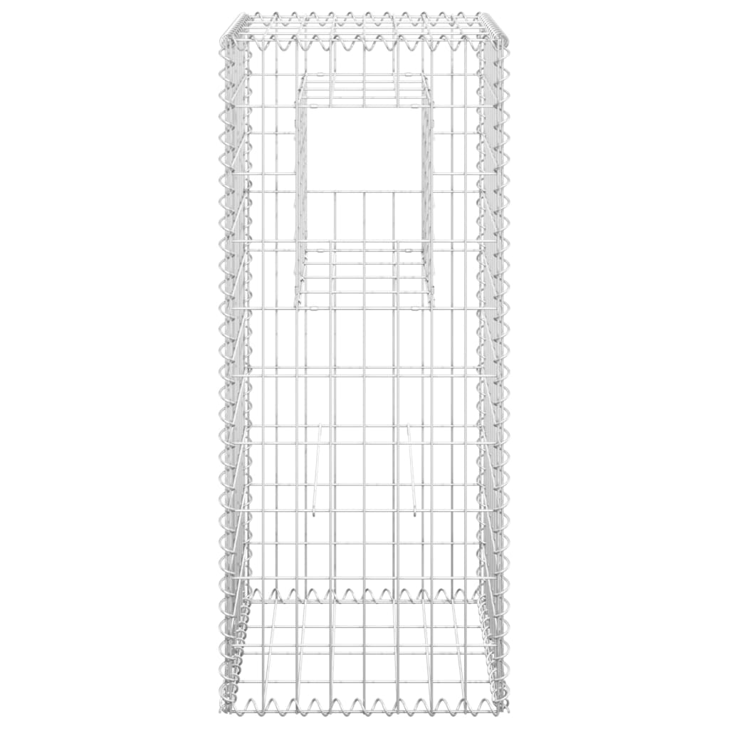 Schanskorf palen 2 st 40x40x100 cm ijzer is nu te koop bij PeponiXL, paradijselijk wonen!