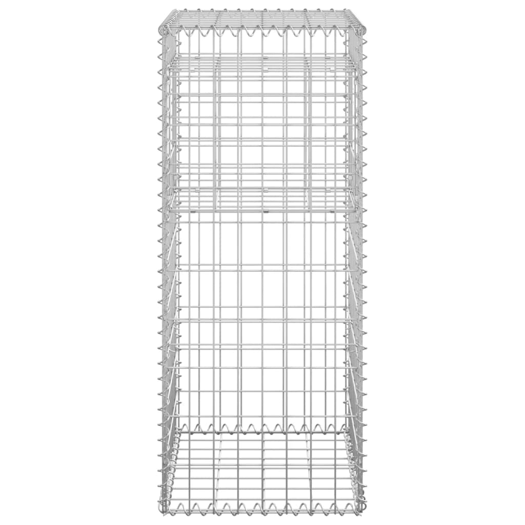 Schanskorf palen 2 st 40x40x100 cm ijzer is nu te koop bij PeponiXL, paradijselijk wonen!