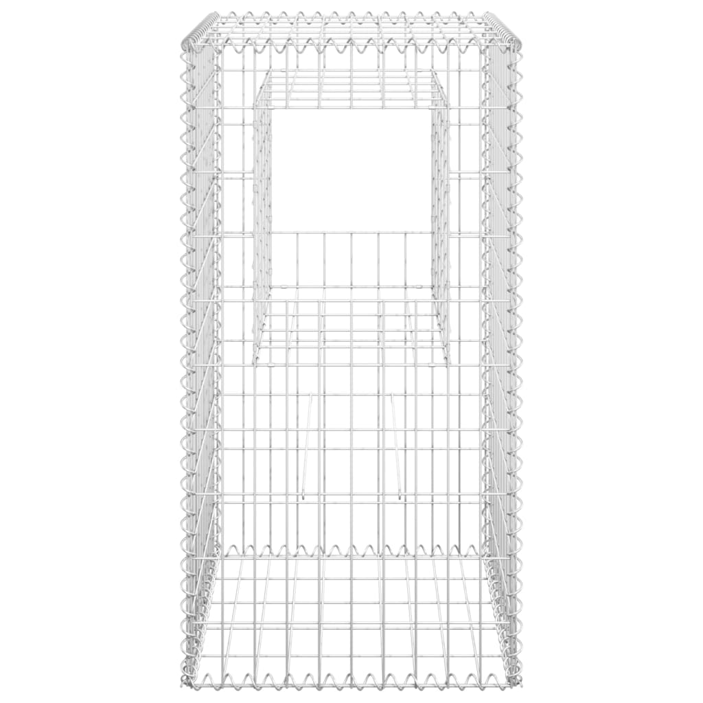 Schanskorf palen 2 st 50x50x100 cm ijzer is nu te koop bij PeponiXL, paradijselijk wonen!