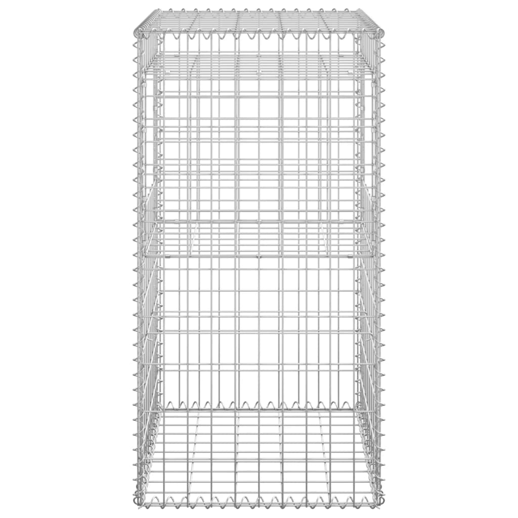Schanskorf palen 2 st 50x50x100 cm ijzer is nu te koop bij PeponiXL, paradijselijk wonen!