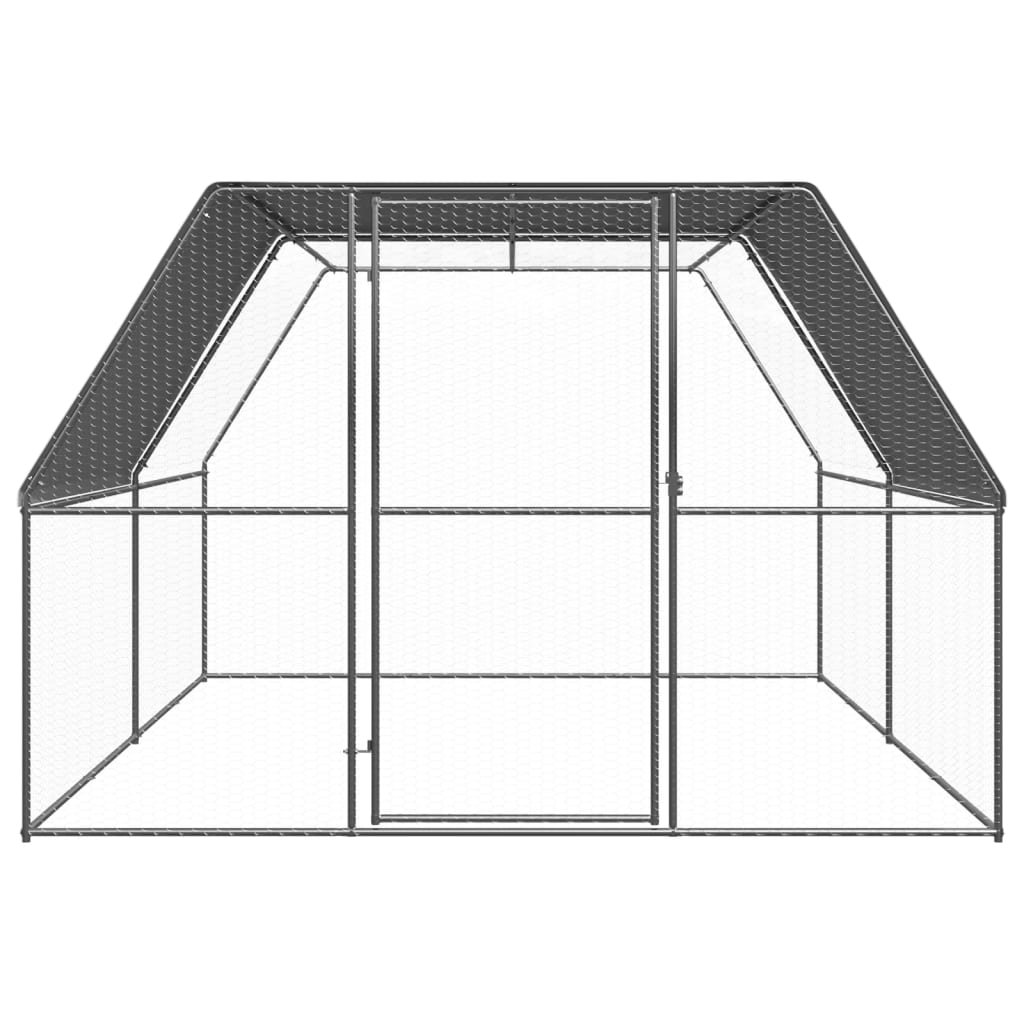 Kippenhok 3x4x2 m gegalvaniseerd staal is nu te koop bij PeponiXL, paradijselijk wonen!