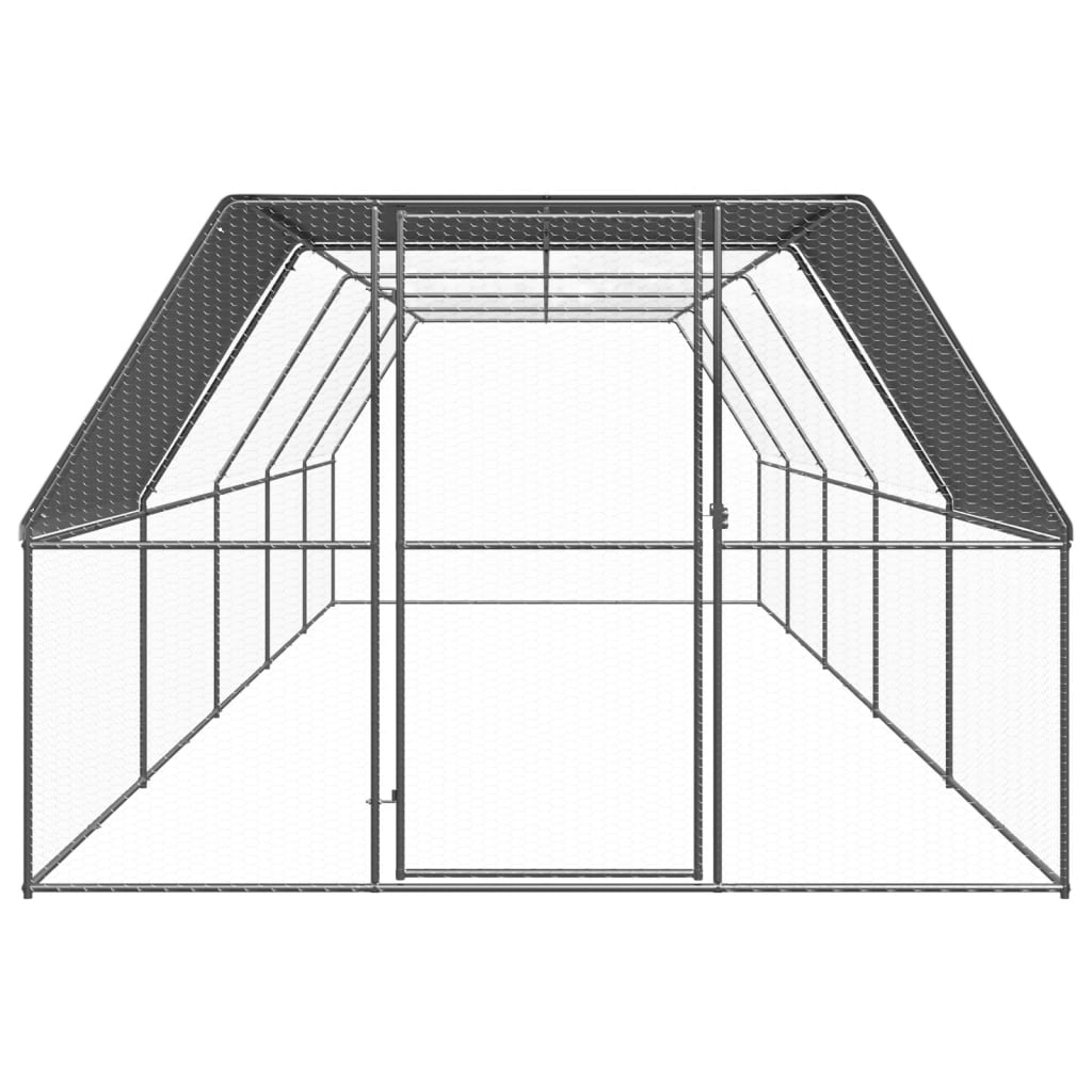 Kippenhok 3x10x2 m gegalvaniseerd staal is nu te koop bij PeponiXL, paradijselijk wonen!