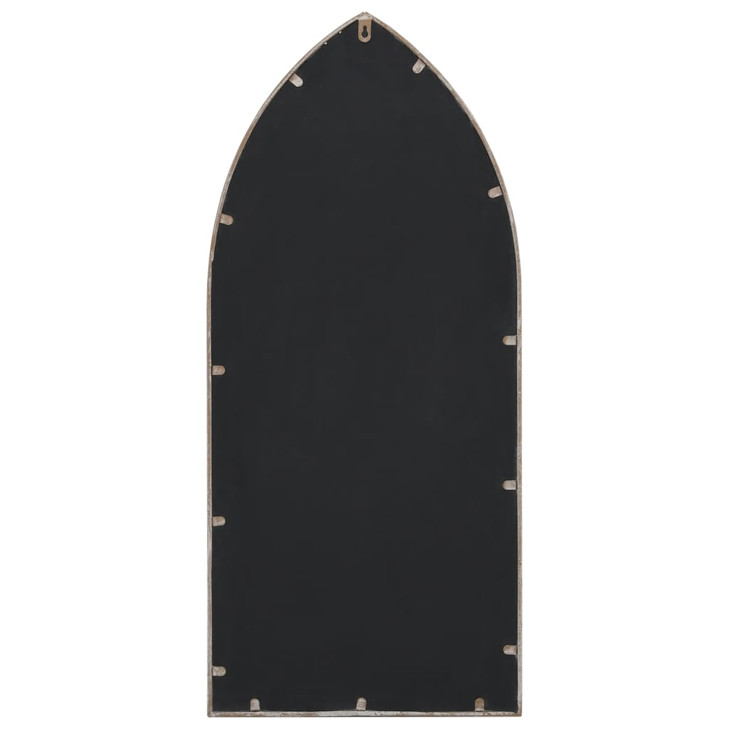 Tuinspiegel 100x45 cm ijzer zandkleurig is nu te koop bij PeponiXL, paradijselijk wonen!