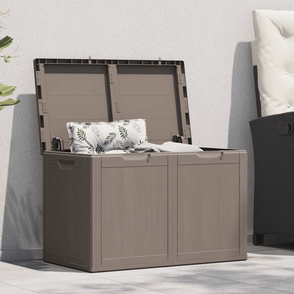 Tuinbox 180 L PP houtlook bruin is nu te koop bij PeponiXL, paradijselijk wonen!