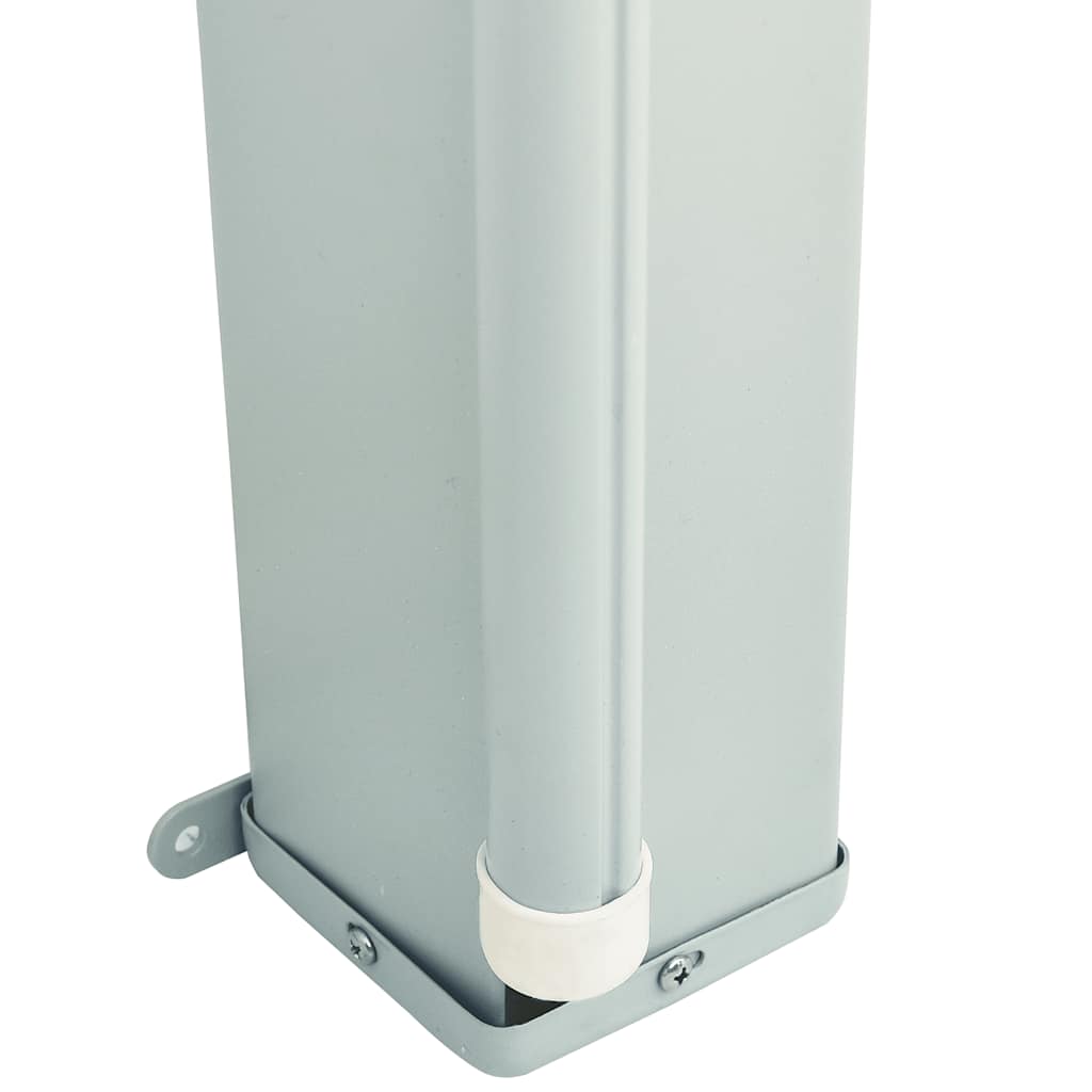 Tuinscherm uittrekbaar 117x600 cm zwart is nu te koop bij PeponiXL, paradijselijk wonen!