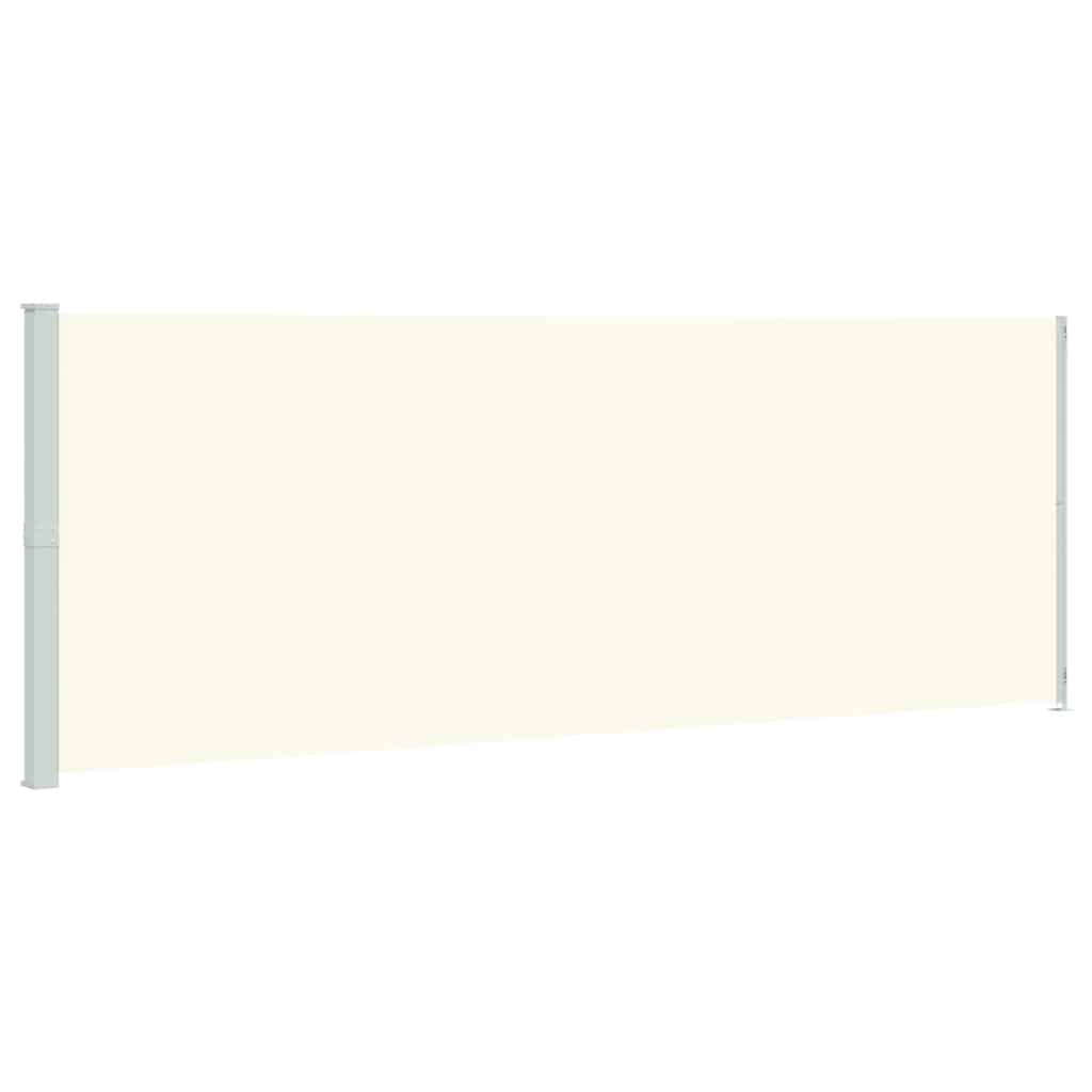 Tuinscherm uittrekbaar 220x600 cm crème is nu te koop bij PeponiXL, paradijselijk wonen!