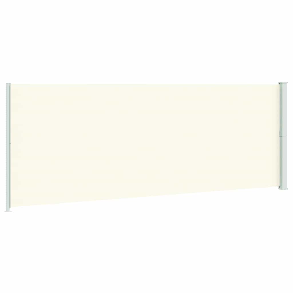 Tuinscherm uittrekbaar 220x600 cm crème is nu te koop bij PeponiXL, paradijselijk wonen!