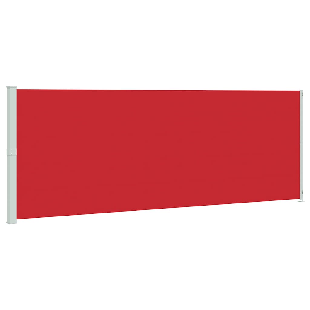 Tuinscherm uittrekbaar 220x600 cm rood is nu te koop bij PeponiXL, paradijselijk wonen!
