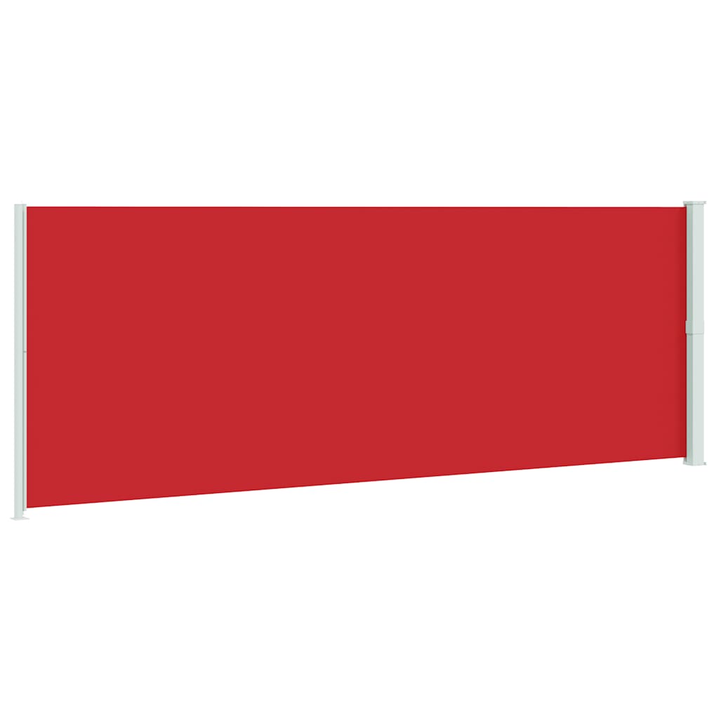 Tuinscherm uittrekbaar 220x600 cm rood is nu te koop bij PeponiXL, paradijselijk wonen!