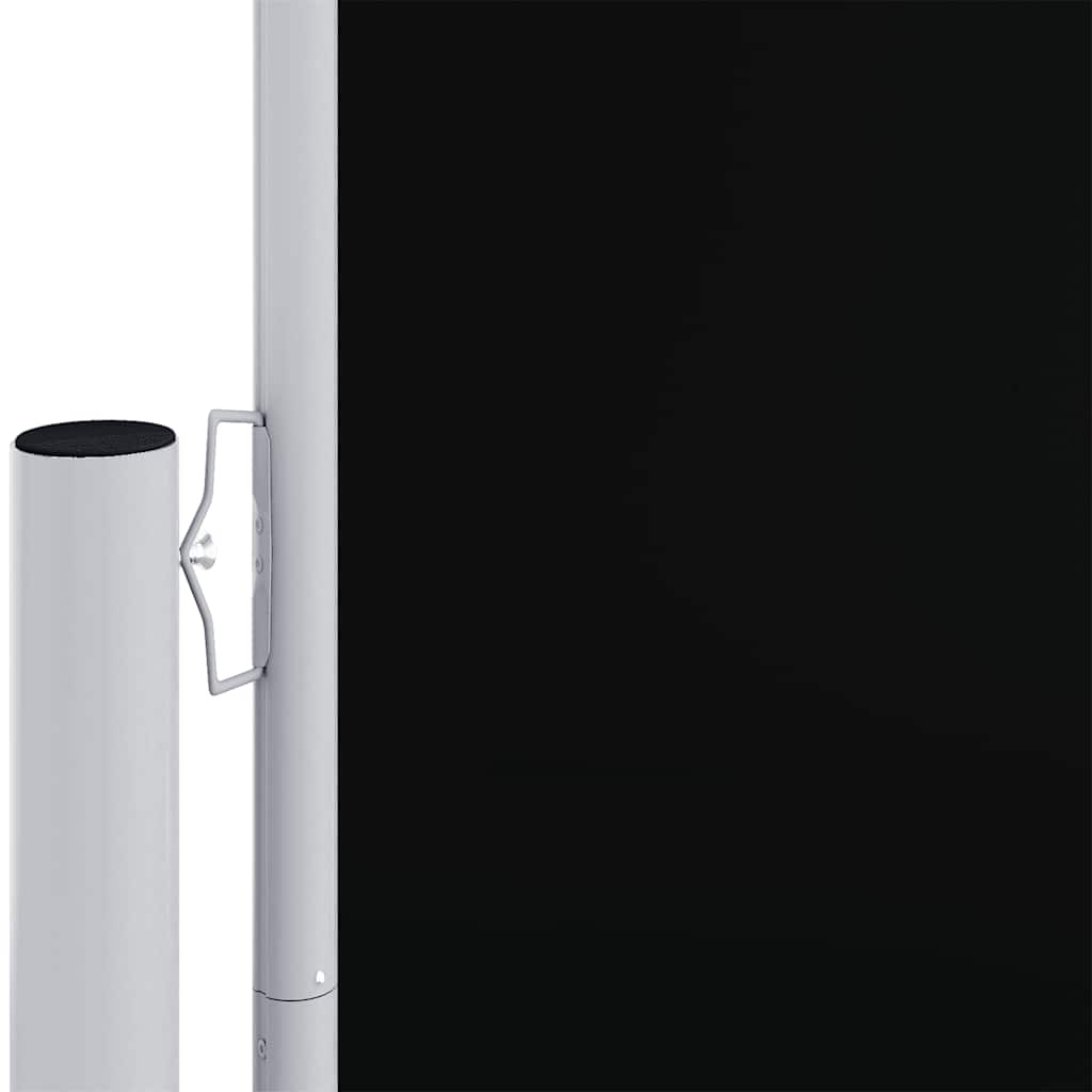 Windscherm uittrekbaar 180x600 cm zwart is nu te koop bij PeponiXL, paradijselijk wonen!