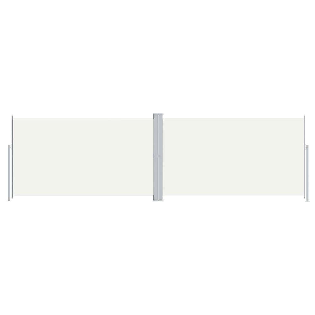Windscherm uittrekbaar 180x600 cm crèmekleurig is nu te koop bij PeponiXL, paradijselijk wonen!