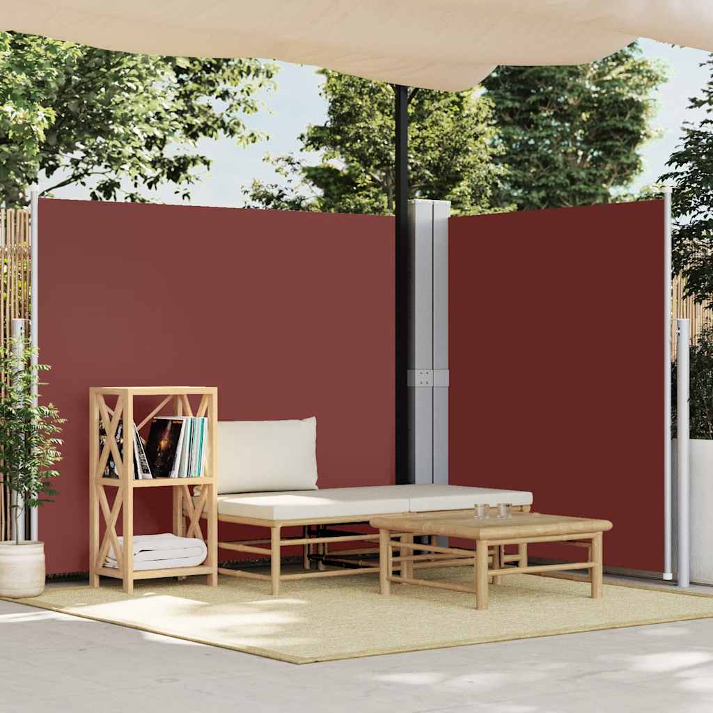 Windscherm uittrekbaar 180x600 cm bruin is nu te koop bij PeponiXL, paradijselijk wonen!