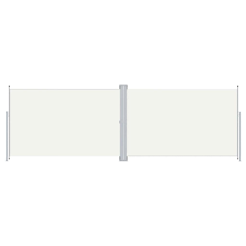 Windscherm uittrekbaar 200x600 cm crèmekleurig is nu te koop bij PeponiXL, paradijselijk wonen!
