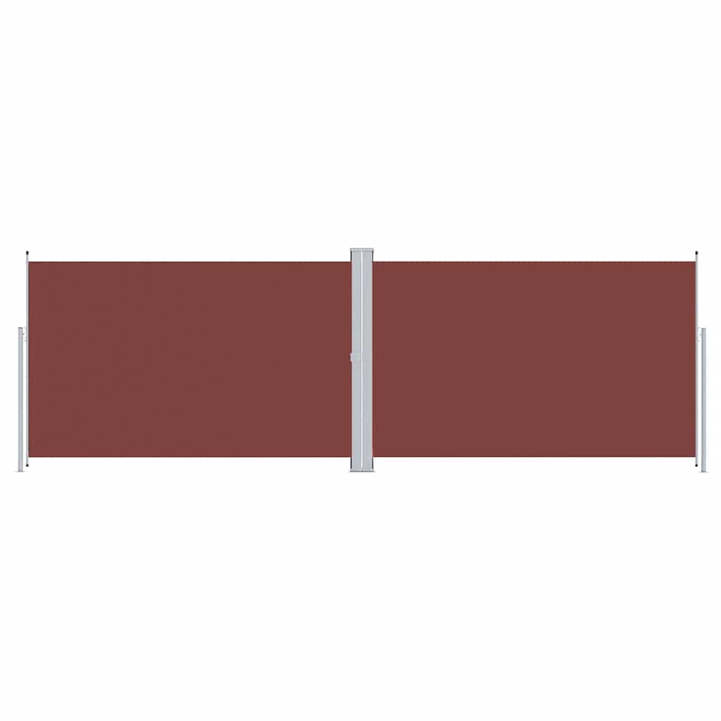 Windscherm uittrekbaar 200x600 cm bruin is nu te koop bij PeponiXL, paradijselijk wonen!
