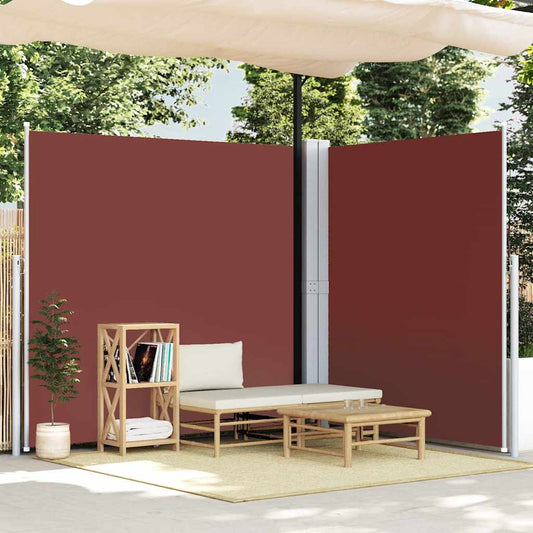 Windscherm uittrekbaar 200x600 cm bruin is nu te koop bij PeponiXL, paradijselijk wonen!