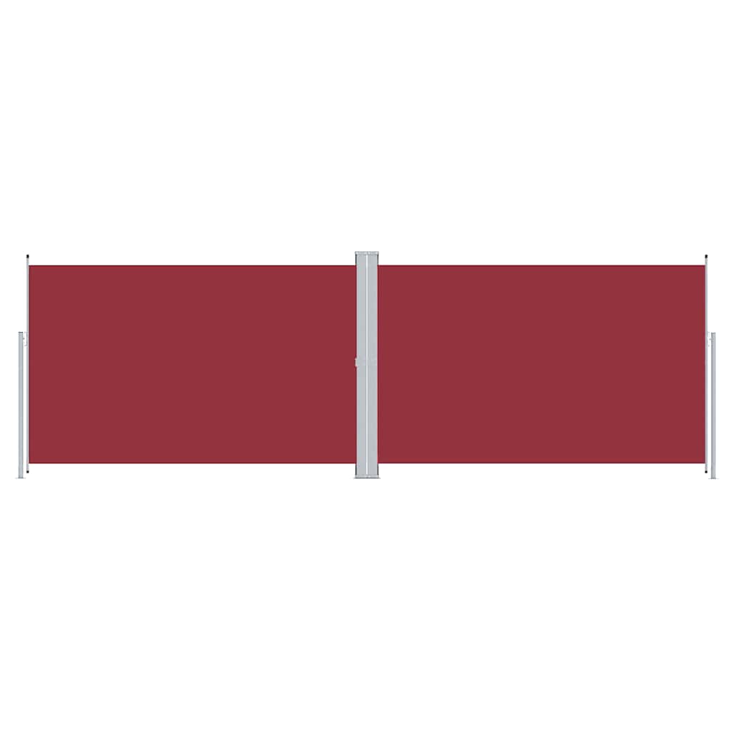 Windscherm uittrekbaar 200x600 cm rood is nu te koop bij PeponiXL, paradijselijk wonen!