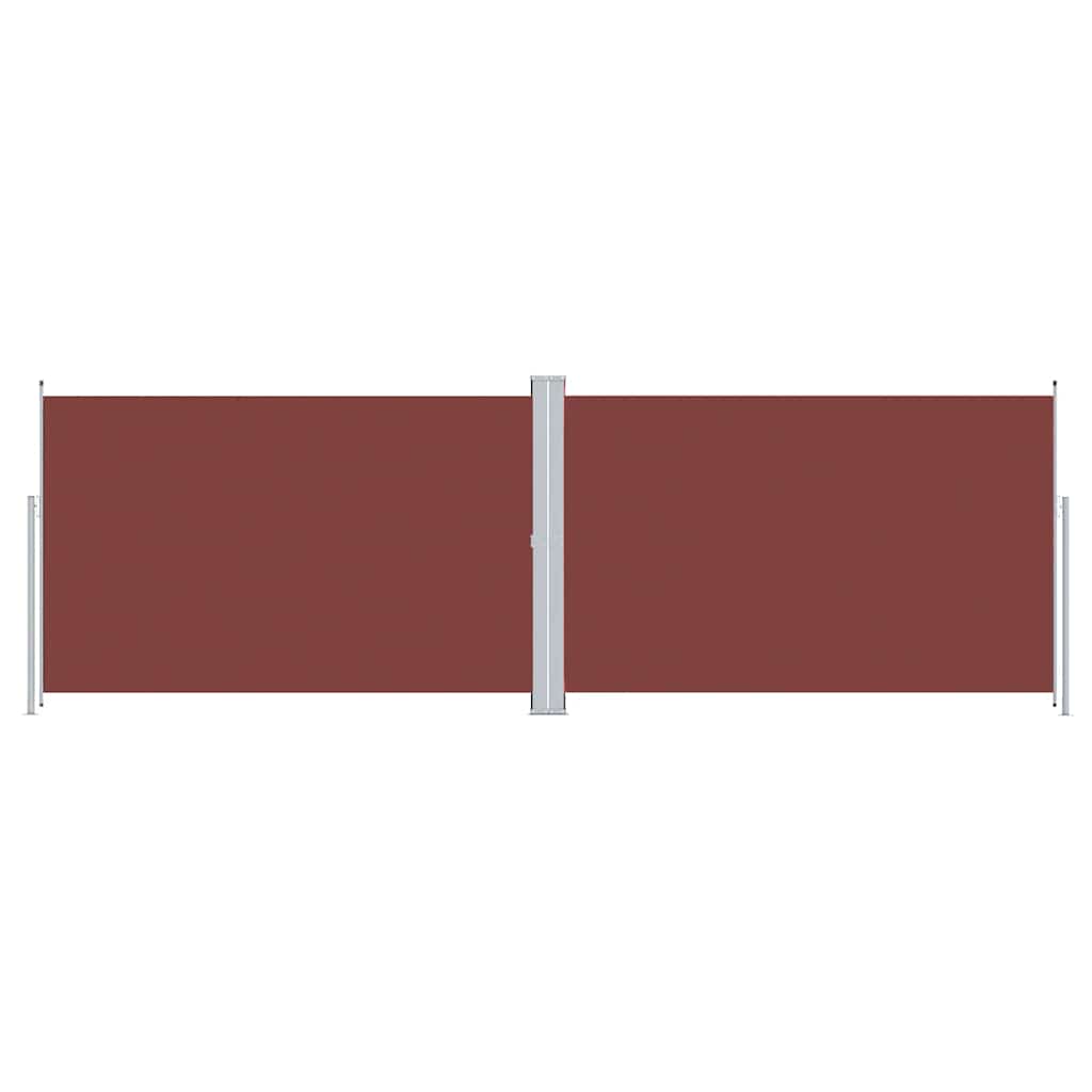 Windscherm uittrekbaar 220x600 cm bruin is nu te koop bij PeponiXL, paradijselijk wonen!