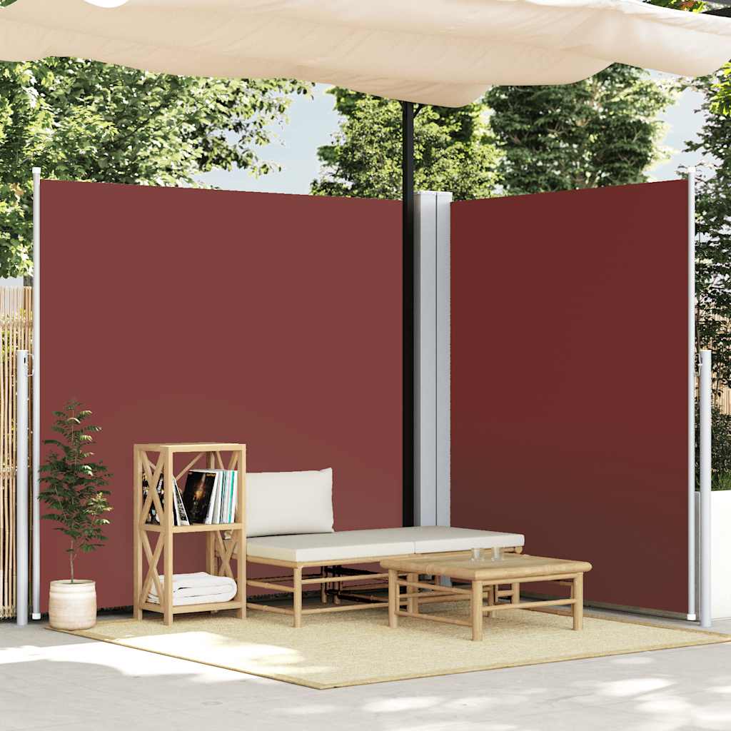 Windscherm uittrekbaar 220x600 cm bruin is nu te koop bij PeponiXL, paradijselijk wonen!