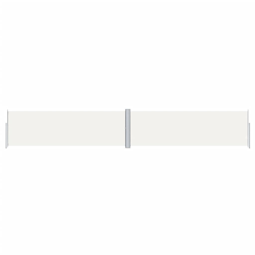 Windscherm uittrekbaar 160x1000 cm crèmekleurig is nu te koop bij PeponiXL, paradijselijk wonen!