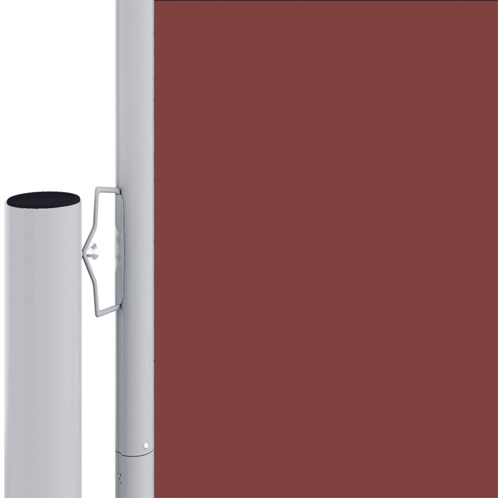 Windscherm uittrekbaar 160x1000 cm bruin is nu te koop bij PeponiXL, paradijselijk wonen!