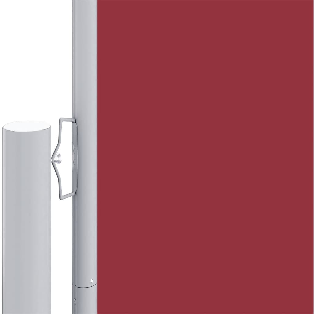 Windscherm uittrekbaar 160x1000 cm rood is nu te koop bij PeponiXL, paradijselijk wonen!