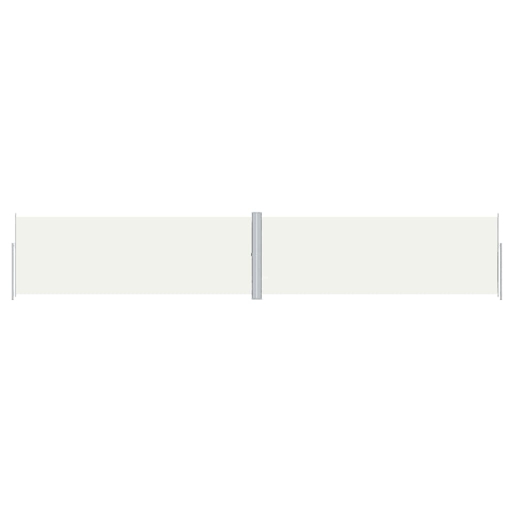 Windscherm uittrekbaar 180x1000 cm zwart is nu te koop bij PeponiXL, paradijselijk wonen!