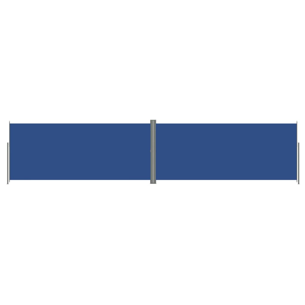 Windscherm uittrekbaar 220x1000 cm blauw is nu te koop bij PeponiXL, paradijselijk wonen!