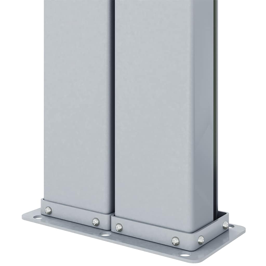 Windscherm uittrekbaar 117x1200 cm crèmekleurig is nu te koop bij PeponiXL, paradijselijk wonen!