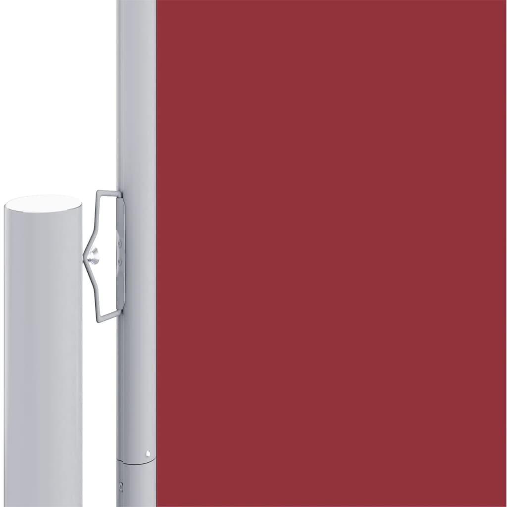 Windscherm uittrekbaar 180x1200 cm rood is nu te koop bij PeponiXL, paradijselijk wonen!