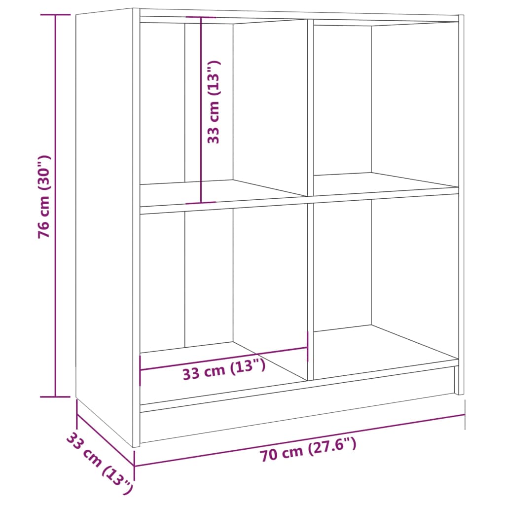 Dressoir 70x33x76 cm massief grenenhout wit is nu te koop bij PeponiXL, paradijselijk wonen!