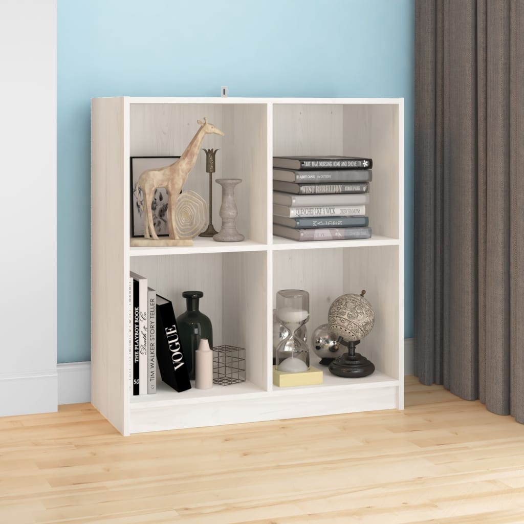 Dressoir 70x33x76 cm massief grenenhout wit is nu te koop bij PeponiXL, paradijselijk wonen!