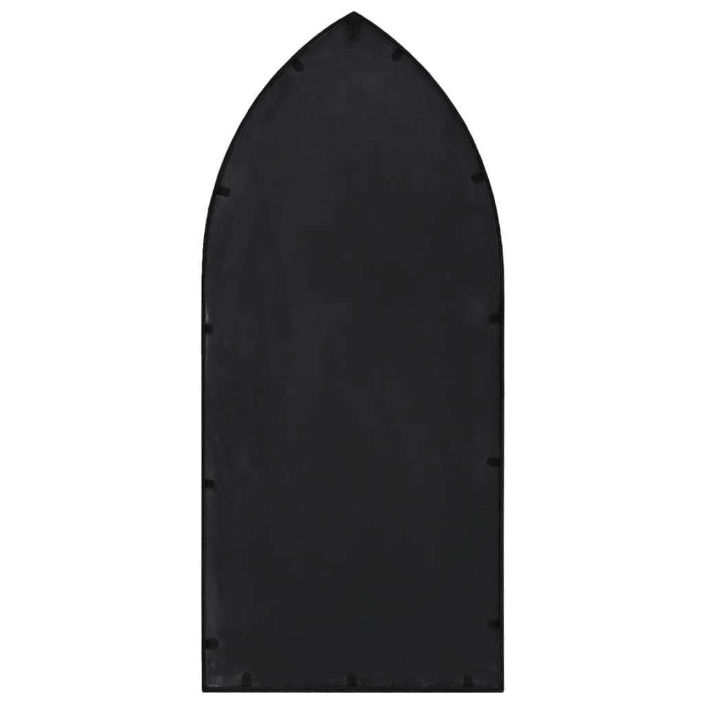 Spiegel 100x45 cm ijzer zwart is nu te koop bij PeponiXL, paradijselijk wonen!