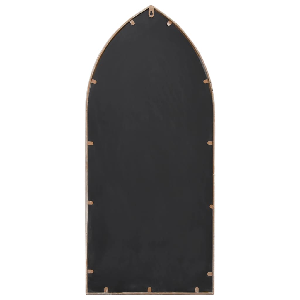 Spiegel 100x45 cm ijzer zandkleurig is nu te koop bij PeponiXL, paradijselijk wonen!