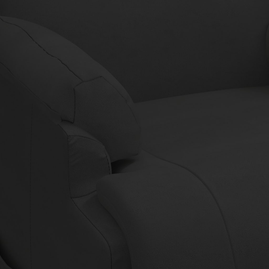 Sta-op-massagestoel kunstsuède zwart is nu te koop bij PeponiXL, paradijselijk wonen!