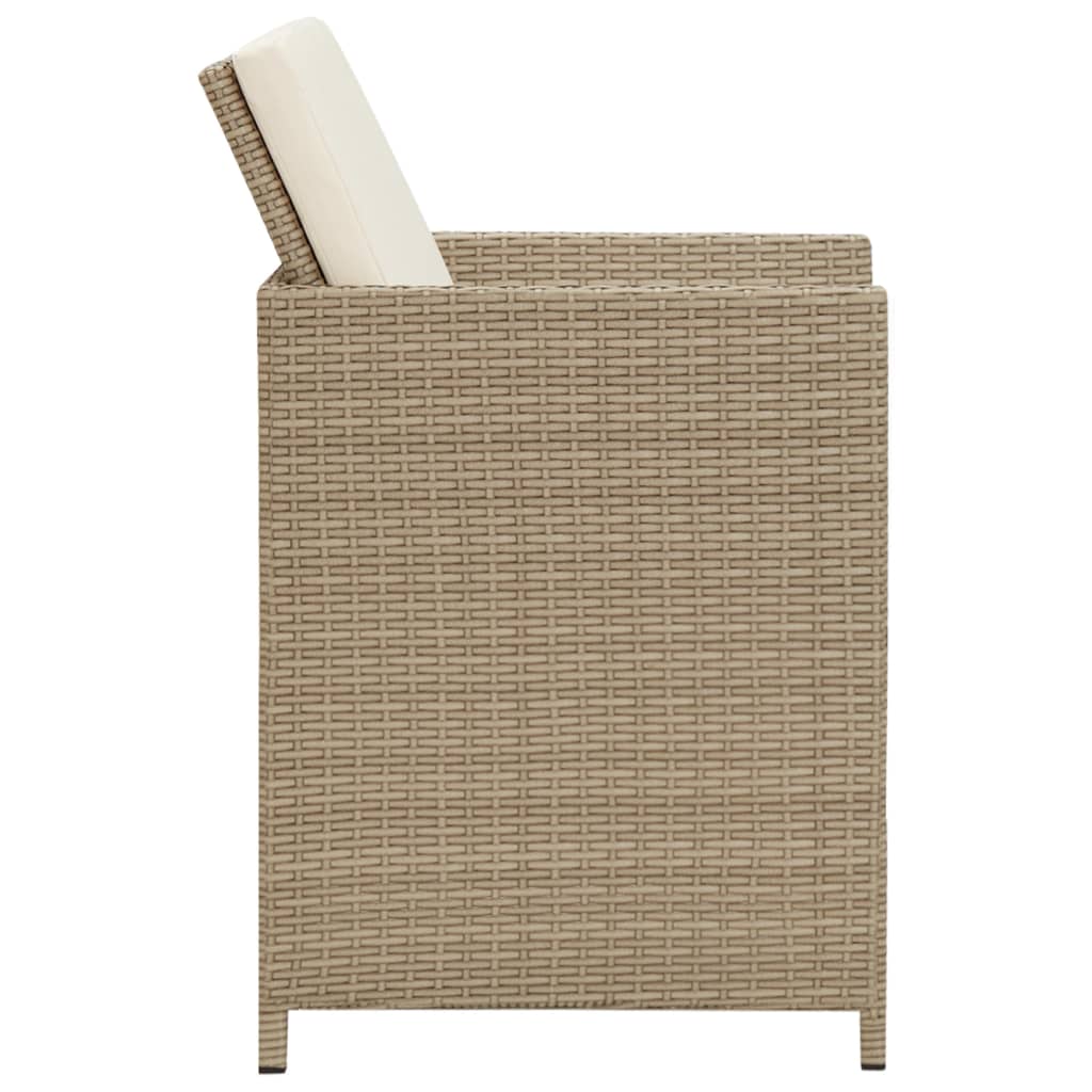 3-delige Tuinset met kussens beige is nu te koop bij PeponiXL, paradijselijk wonen!