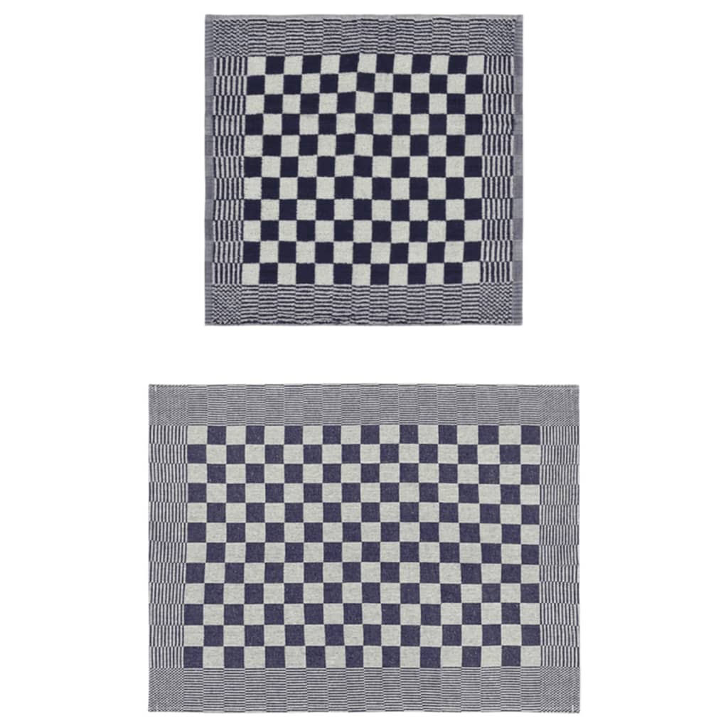 10-delige Keukendoekenset katoen blauw en wit is nu te koop bij PeponiXL, paradijselijk wonen!