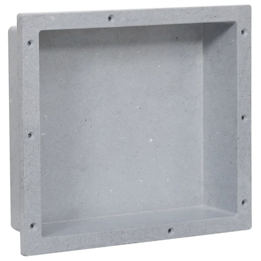 Douchenis 41x36x10 cm matgrijs is nu te koop bij PeponiXL, paradijselijk wonen!